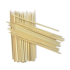 Factory-Direct Bamboo Skewers: Heavy-Duty & Eco-Friendly