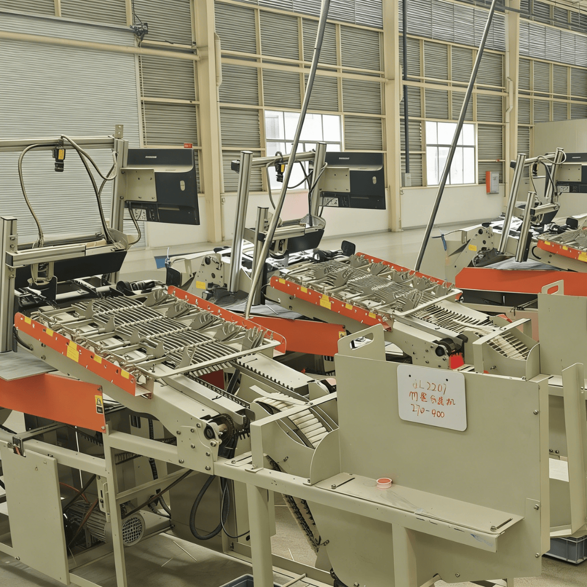 High-capacity bamboo skewer manufacturing line