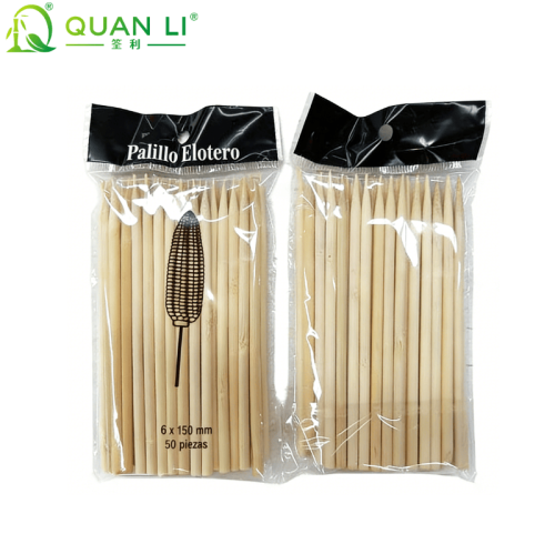 QL 6mm Heavy-Duty Bamboo Corn Skewers | Wholesale Bulk Supply