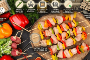 How Bamboo Skewers Are Made