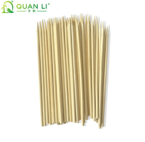 200mm Bamboo Skewers for Bulk Orders | OEM Custom Packaging