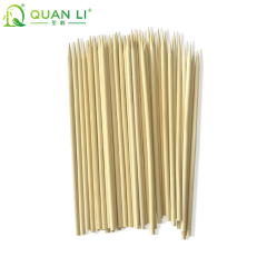 200mm Bamboo Skewers for Bulk Orders | OEM Custom Packaging