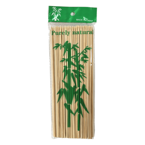 200mm Bamboo Skewers for Bulk Orders | OEM Custom Packaging