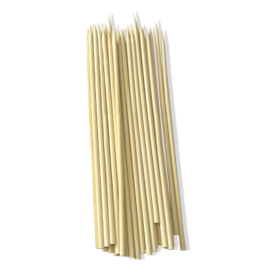250mm Disposable Bamboo Skewers | Bulk Orders & Custom Packaging