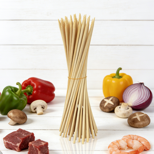 250mm Disposable Bamboo Skewers | Bulk Orders & Custom Packaging