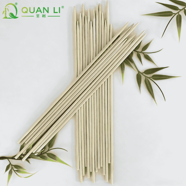 Blunt Tip 250mm Bamboo Skewers | Custom Packaging Available
