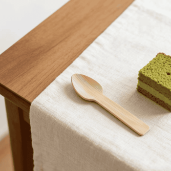 Bamboo Ice Cream Spoons Bulk Supply | Compostable Mini Dessert Spoons