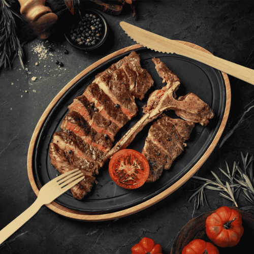 17cm Bulk Set | Heavy-Duty Disposable Bamboo Cutlery