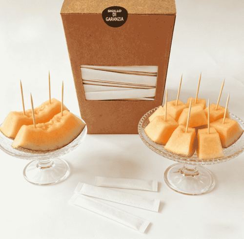 Hygienic Bulk Supply | Individually Paper Wrapped Bamboo Toothpicks