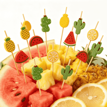 Bulk Decorative Food Picks | Multi-Style Artisan Skewers