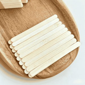114mm Bulk Bamboo Ice Cream Sticks for Frozen Dessert Production