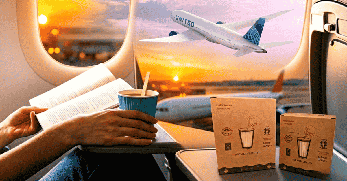 Airline bamboo stirrers