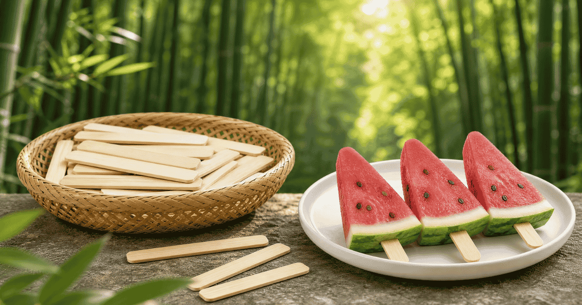 Wholesale Bamboo ice cream sticks
