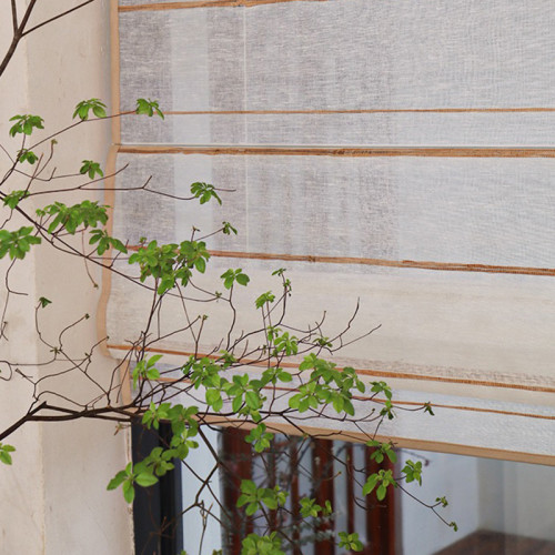 Custom Woven Shades - Natural Textures & Warmth | Light Filtering & Privacy Options