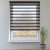 Custom Zebra Shades - Dual Layered Light Control | Modern Window Treatments for Home & Office
