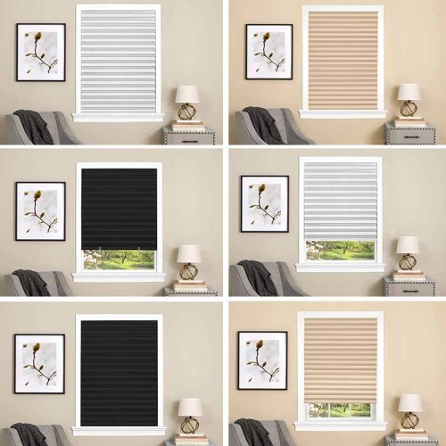 Custom Pleated Shades - Stylish & Versatile Window Coverings | Light Filtering & Blackout Options