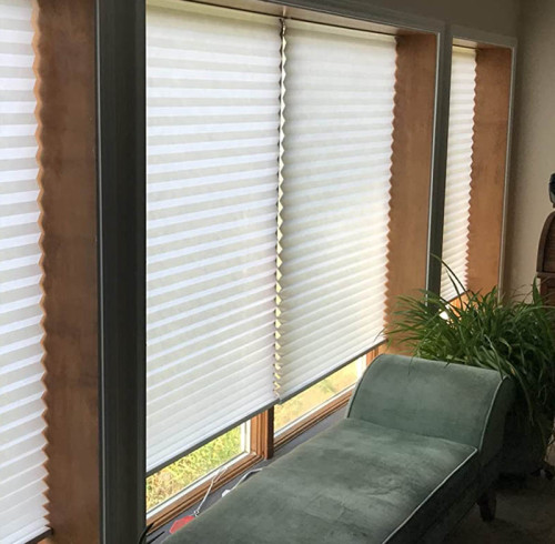 Custom Pleated Shades - Stylish & Versatile Window Coverings | Light Filtering & Blackout Options