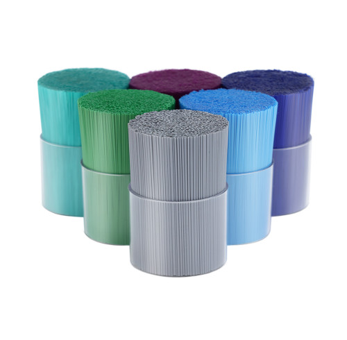 Flaggable PET Broom Filament | Flagged Filament for Cleaning Tools | Soft PET Broom Filament