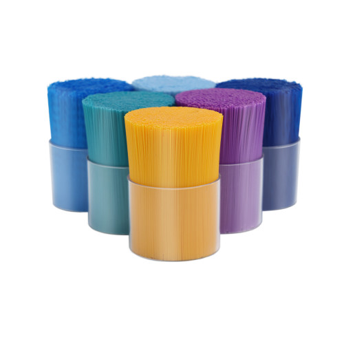 Unflagged PVC Filaments For Industrial Brooms | Non-Flagged PVC Brush Filaments Manufacturer | OEM PVC Brush Fibers For Commercial Cleaning