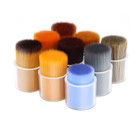 PBT Tapered Nail Brush Filaments | PBT Tapered Bristles For Nail Brushes | Professional PBT Tapered Nail Brush Bristles