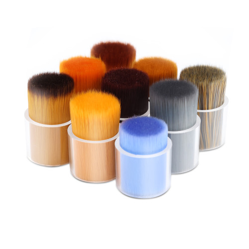 PBT Tapered Nail Brush Filaments | PBT Tapered Bristles For Nail Brushes | Professional PBT Tapered Nail Brush Bristles