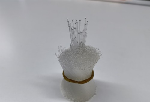 Nylon 66 Ball Tip Bristle for Hair Brush | Heat-Rounded Hair Brush Filaments with Massage Tips | Smooth Round End Hair Brush Filaments