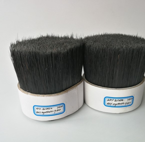 Pig bristle PET blend filament for paint brush | excellent paint absorption | durable and flexible