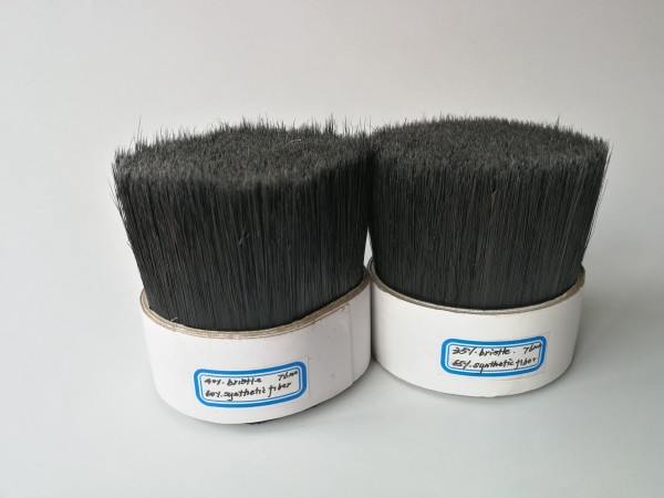 Pig bristle PET blend filament for paint brush | excellent paint absorption | durable and flexible