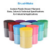 Custom Plastic Broom Filament: Sizes, Colors & Technical Specifications for Industrial Applications