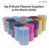Top 6 Brush Filament Suppliers in the World (2026)