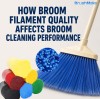 How Broom Filament Quality Affects Broom Cleaning Performance