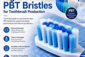 How to Choose the Right PBT Bristles for Toothbrush Production