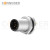 Wholesale M12 A Coded 5 Pin Front Fastened Panel Mount Circular Connector For Pcb, M12 X 1.0, Straight