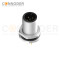 Wholesale M12 C Coded 4+PE Front Fastened Panel Mount Circular Connector For Pcb, M12 X 1.0, Straight