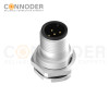 Wholesale M12 4 Pin Male Aviation Panel Mount Connector,Aviation Panel Back Mount Flange Socket Sensor Connector