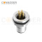 Wholesale M12 4 Pin Male Aviation Panel Mount Connector,Aviation Panel Back Mount Flange Socket Sensor Connector
