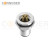 M12 A Circular Connector | Male Panel Mount,Solder Connection,A code,M16x1.5, Front Fastened