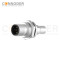 M12 Male Circular Connector-Panel Mount,Solder Connection,A code,M16x1.5, Front Fastened,Shielded