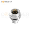 M12 Male Circular Connector-Panel Mount,Solder Connection,A code,M16x1.5, Rear Fastened