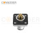 M12 Male Circular Connector-Panel Mount,Solder Square Flange,A code,14x14