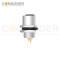 M12 Female Circular Connector-Panel Mount,Solder Connection,A code,M12x1.0, Rear Fastened