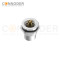 M12 Female Circular Connector-Panel Mount,Solder Connection,A code,M16x1.5, Front Fastened