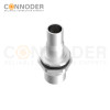 M12 Female Circular Connector-Panel Mount,Solder Connection,A code,M16x1.5, Front Fastened,Shielded