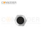 M12 Female Circular Connector-Panel Mount,PCB Dip-solder Connection,A code,M16x1.5, Front Fastened