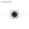 M12 Female Circular Connector-Panel Mount,Solder Square Flange,A code,14x14