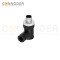 M12 Male Angle Circular Connector-Field Wireable,,Screw Connection,A code,PG7