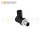 M12 Male Angle Circular Connector-Field Wireable,,Screw Connection,A code,PG7