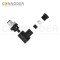 M12 Male Angle Circular Connector-Field Wireable,,Screw Connection,A code,PG7