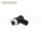 M12 Female Angle Circular Connector-Field Wireable Mount,Screw Connection,A code,PG7