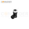 M12 Female Angle Circular Connector-Field Wireable Mount,Screw Connection,A code,PG9